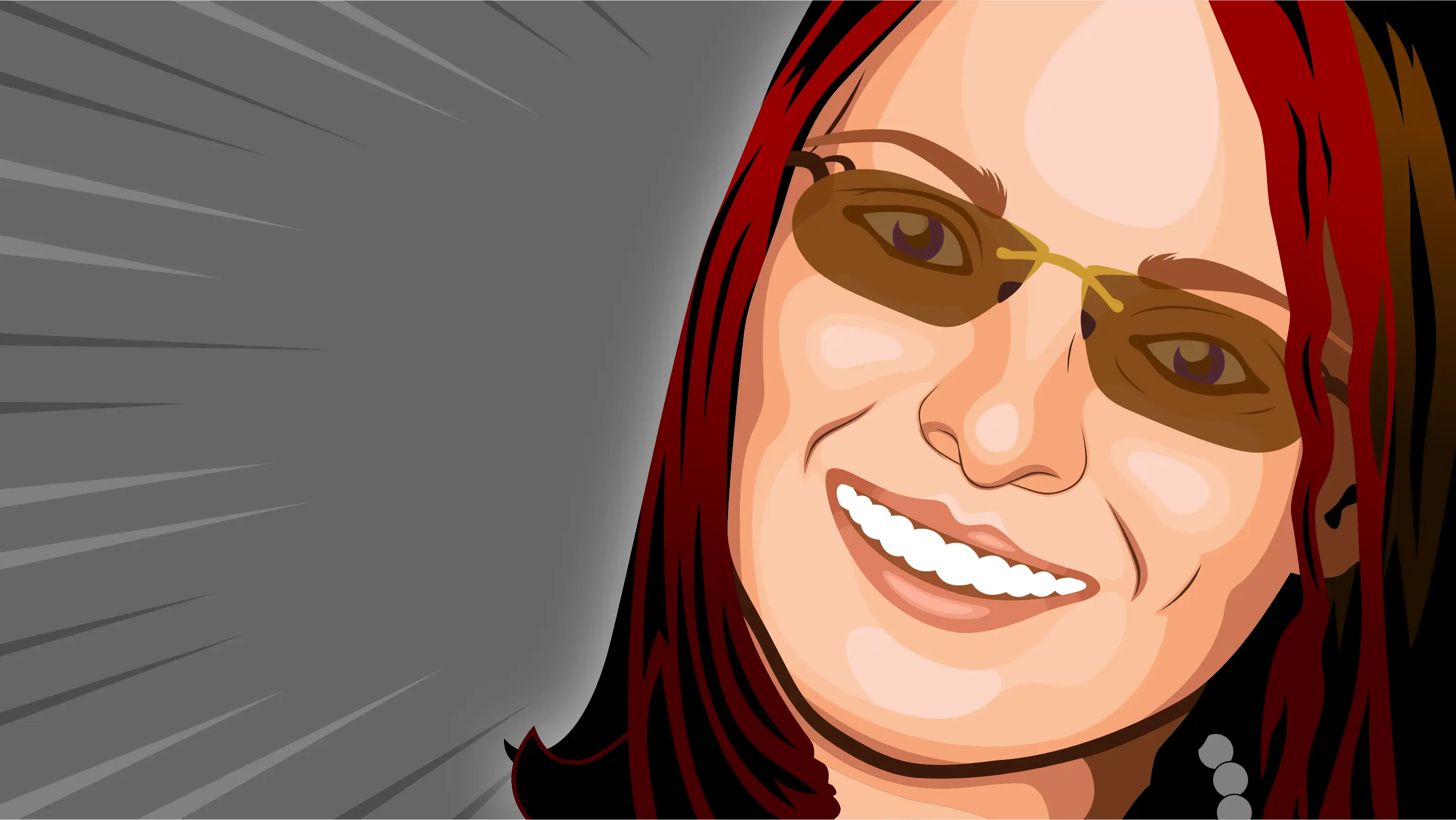 Timelapse retrato vectorial