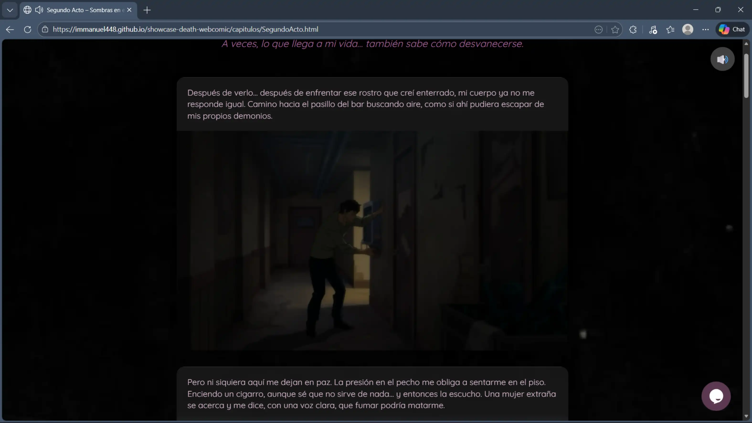 Capítulo del webcomic