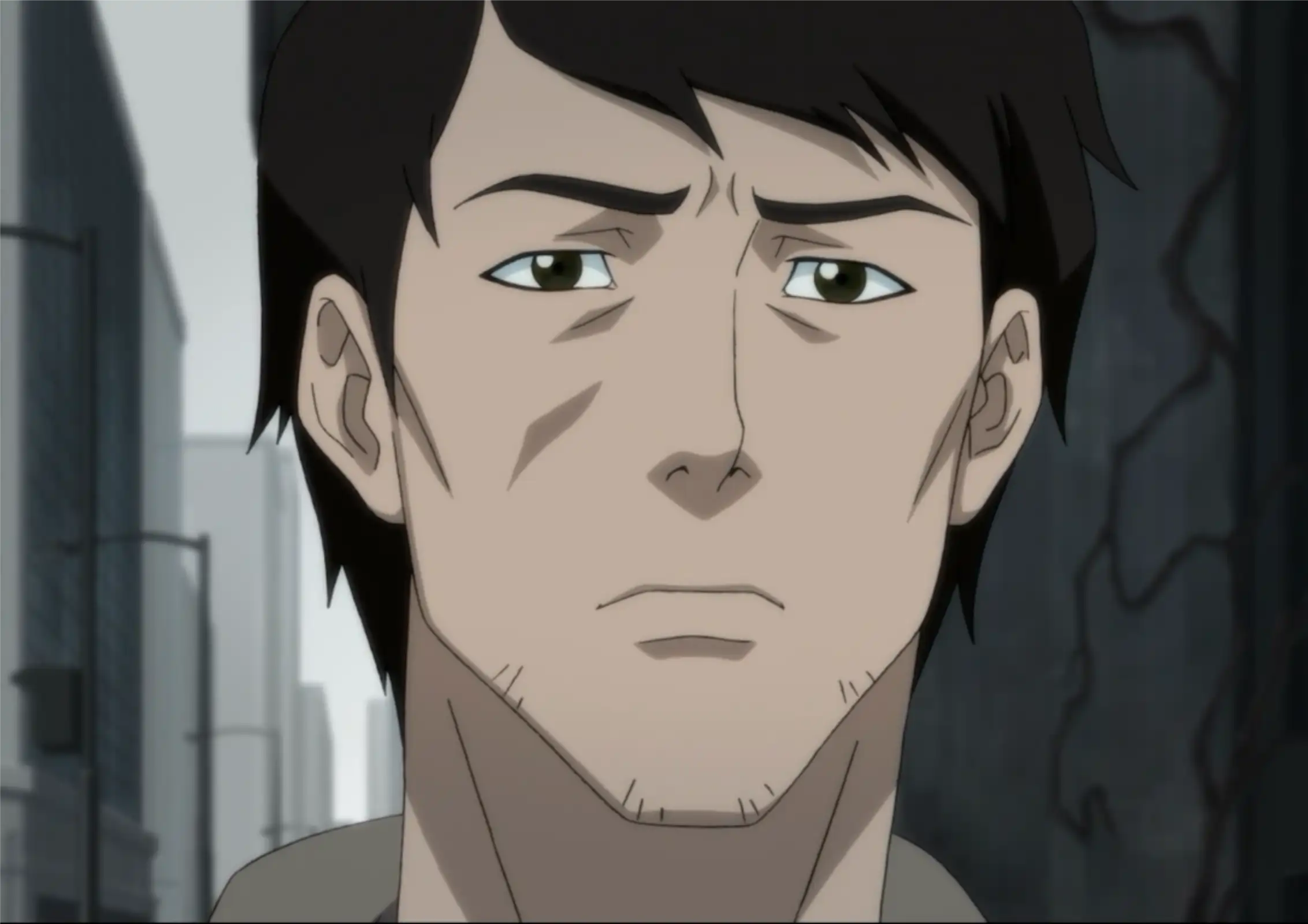 Protagonista reflexionando