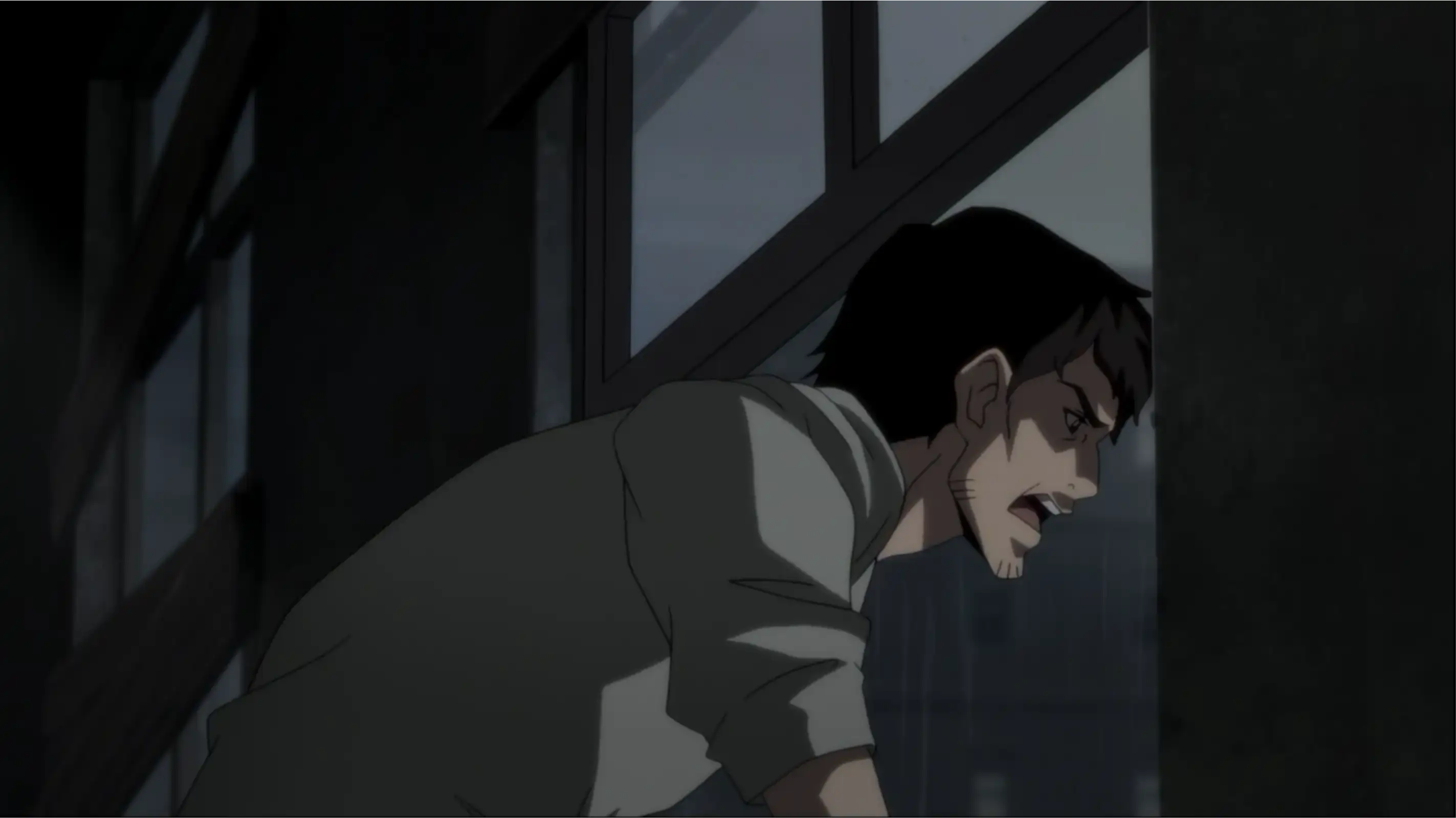 Omata gritando desde su ventana